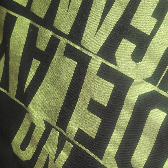 The Nike Tee Dri-Fit Athletic Cut No Delay In My Game Graphic Black T-Shirt XXL - Picture 7 of 11